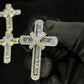 Jesus Cross Baguette vvs Diamond Pendant Unisex