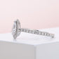 Dazzling Solitaire Pear Cut Diamond Ring For Engagement