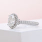 Stunning Vintage Oval Cut Diamond Ring