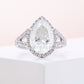 Paris Hilton Pear Cut Diamond Ring