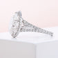 Paris Hilton Pear Cut Diamond Ring