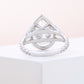 Paris Hilton Pear Cut Diamond Ring