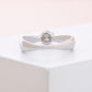 Elegant Moissanite 14K Gold Band