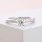 Brilliant Cut Moissanite 14K Gold Ring