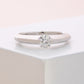 Engagement Solitaire Unisex Diamond Ring