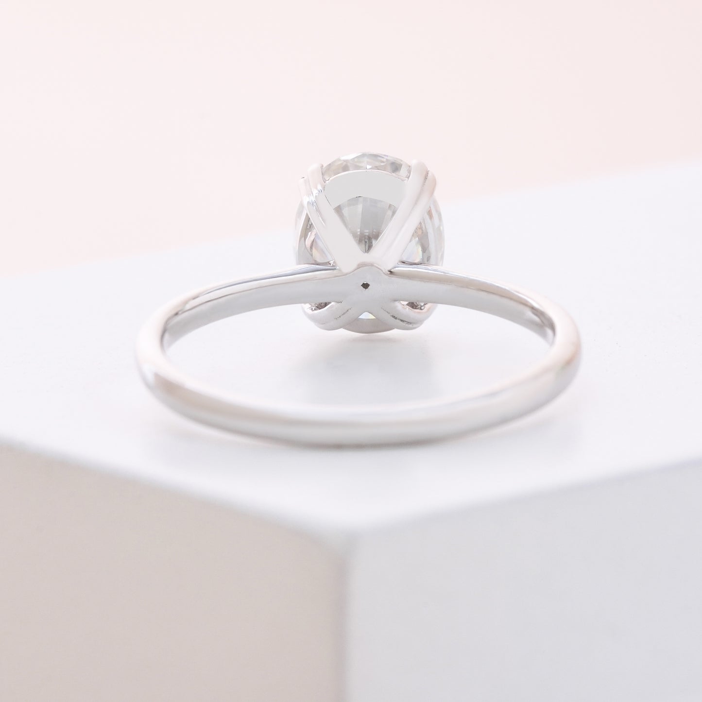 Women's Favorite Oval Cut Solitaire Diamond Ring