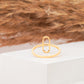 Paper Clip Frame Diamond Ring