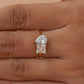 Toi Et Moi Pear & Princess Cut Diamond Promise Ring