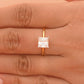 Princess Cut Engagement Ring , Anniversary Gold  Ring For Her