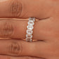 Matching Band Oval Stacking Band Wedding Jewelry