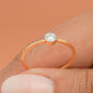 Enchanting Elegance: 14k Moissanite Magic in Gold Bands