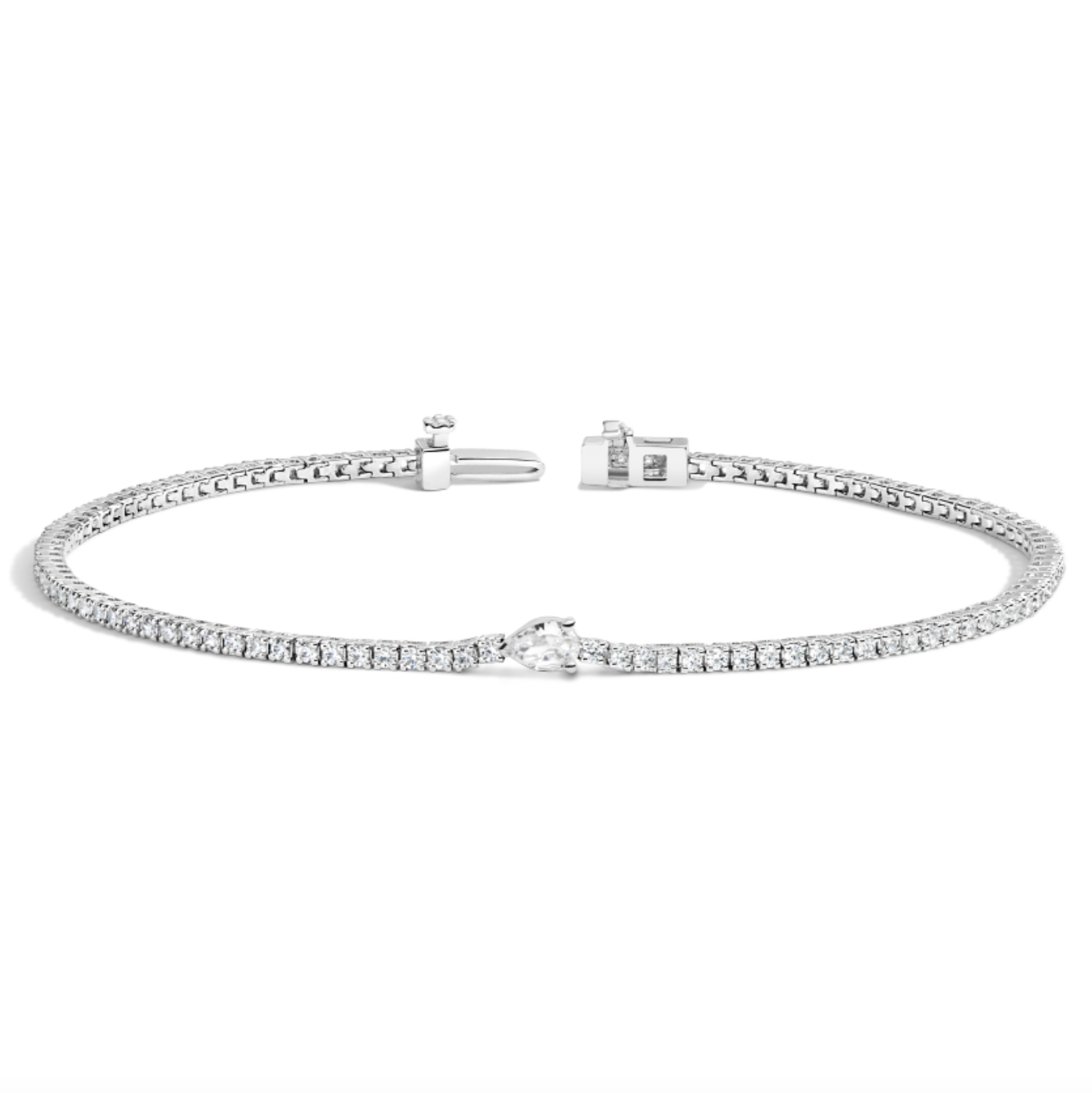 Aster Lab Diamond Tennis Bracelet 14k