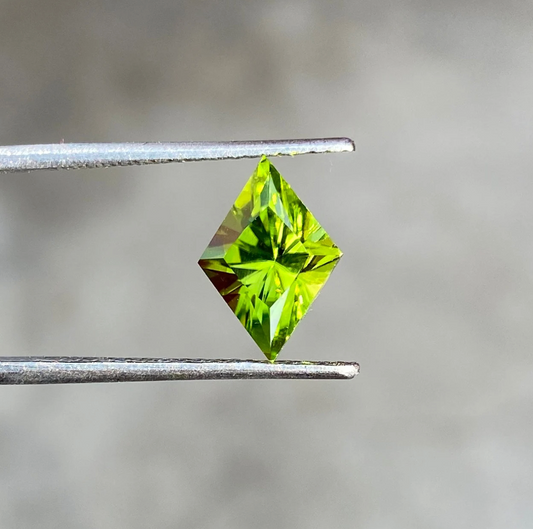 Natural Peridot Fancy Shape Gemstone,11 MM, 2.10 Carat, Arizona