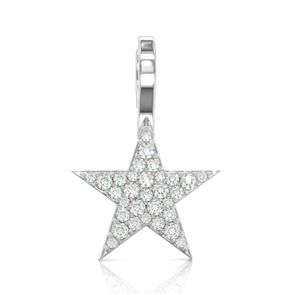 FIVE POINT STAR PENDANT 14K